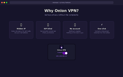 Onion VPN :: Multi Layer Onion VPN with Ad Block