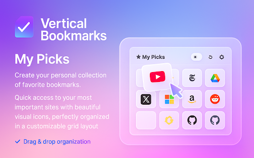 Vertical Bookmarks Side Panel :: Vertical Bookmarks Side Panel