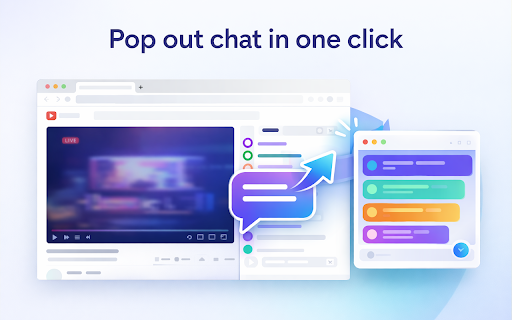 Live Chat Popout :: Pop out chat from YouTube Live, Twitch, and Kick streams into a separate window