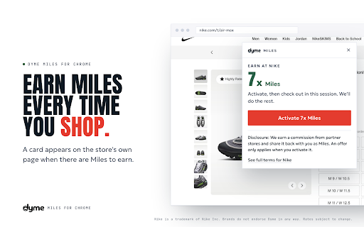 Dyme Miles - Shopping Rewards :: Earn Dyme Miles when you shop at thousands of stores online.