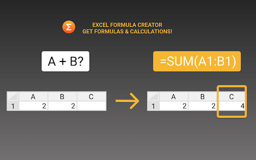 Excel Formula Creator :: An excel formula creator provides for excel ai powered tool that can help you to write an excel formula and make calculations.