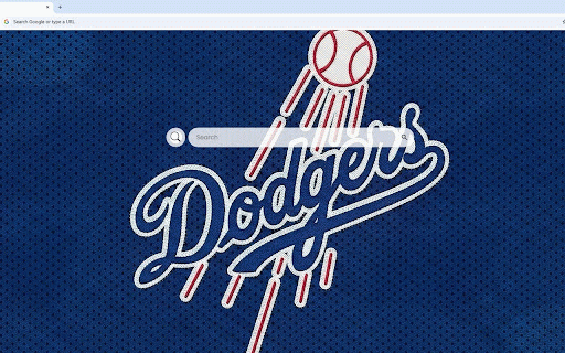Los Angeles Dodgers Live Wallpaper :: Classic LA Dodgers logo with baseball and bat on iconic blue mesh jersey texture background.