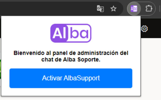 AlbaSupport :: Adds custom button to D365FO navigation bar to fast access the AlbaSupport component if its already available on the environment