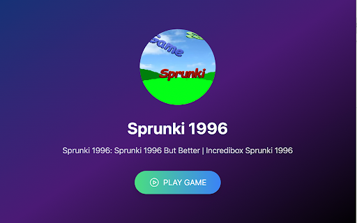 Sprunki1996 :: Sprunki 1996: Sprunki 1996 But Better