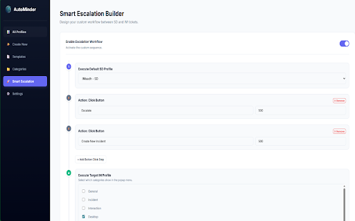 AutoMinder :: Premium workflow automation, macro builder, and form filling assistant for any website.