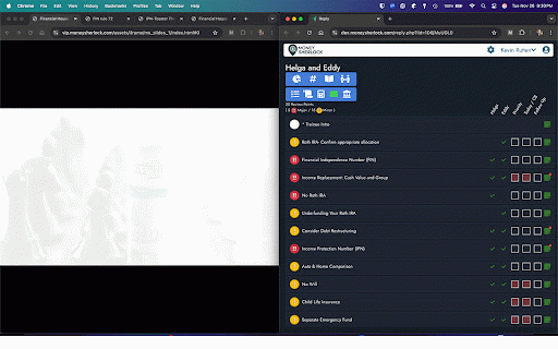 MoneySherlock Tab Helper :: Automatically arrange windows side-by-side and open a set of links.
