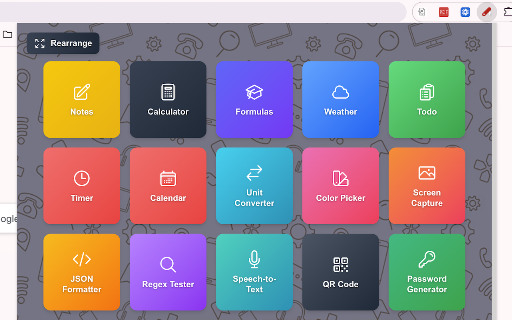 1234WebTool :: A collection of tools to enhance your productivity and organization.