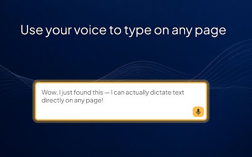 Voice Keyboard :: Use voice keyboard on any page. Turn on voice typing to talk to text, speak to write Docs, or dictate prompts with voice input only.