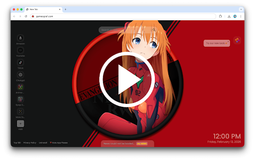 Asuka Langley Scarlet Unit Live Wallpaper :: Unleash fiery determination with Asuka Langley Scarlet Unit Live Wallpaper - Gameograf