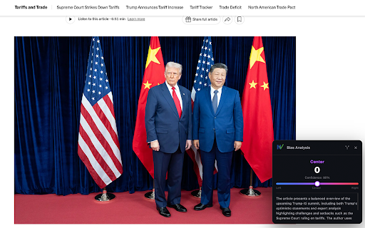 NWS Check - Bias Analyzer :: Analyze the political bias of any news article using AI