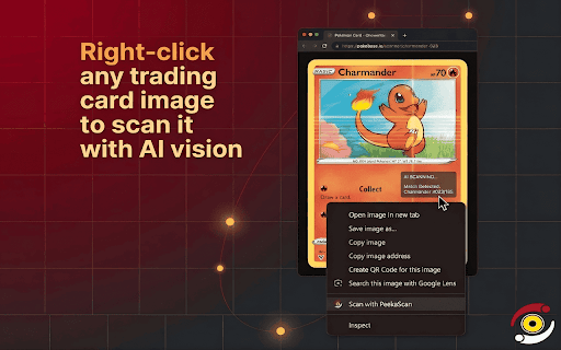 PeekaScan — Pokemon Card Price Checker :: Scan Pokémon cards with AI for live prices & sales history. (Contains affiliate links to TCGPlayer & eBay)