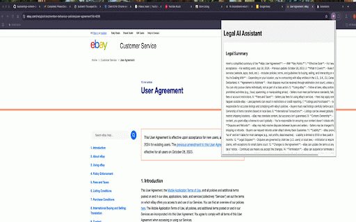 Legal Ease :: Understand legal documents better using AI.