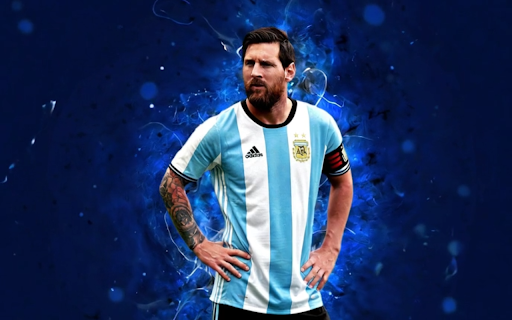 Lionel Messi in Argentina Jersey Live Wallpaper :: Transform your new tab with stunning live HD wallpapers of Lionel Messi in his Argentina jersey, bringing the essence of soccer...