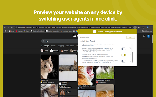 Mobile View Switcher :: Use this chrome extension to switch to mobile view instantly with a single click.