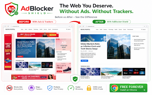 AdBlocker Shield :: A privacy-first ad blocker that blocks ads, trackers, and scripts locally. Zero cloud, total privacy.