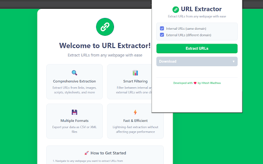 URL Extractor :: Extract URLs from any webpage with ease
