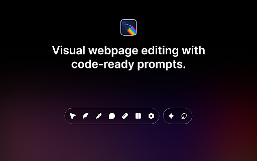 Muse :: Inspect and tweak any page visually, then copy a prompt describing your changes for an AI agent.