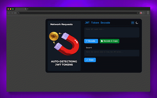JWT Token Decode :: With JWT Token Decode: automatically inspect JWTs from web requests & manually decode JSON tokens. Quick, easy online token decoder.