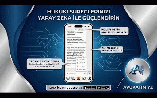 Avukatım — Yapay Zekâ Hukuk Yardımcısı | UYAP & UETS :: Yapay zekâ hukuk yardımcısı: UYAP dosya ve duruşmalarını, UETS e-Tebligatlarını eşitler; takvimde ve mobilde gösterir.