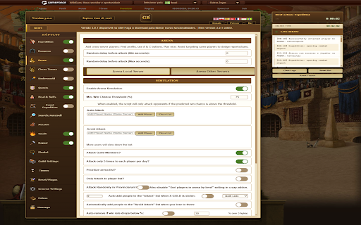 GladiusBot :: GladiusBot — Gladiatus automation assistant: expeditions, arena, smeltery and daily tasks. Save your time and improve your game.