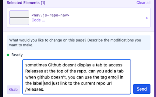 Improv - AI Userscript Creator :: Create custom userscripts for any website using AI. Fix bugs, add features, and customize pages with LLM assistance.