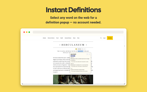 Varn :: Select words or sentences on any page and practice pronunciation with Varn.