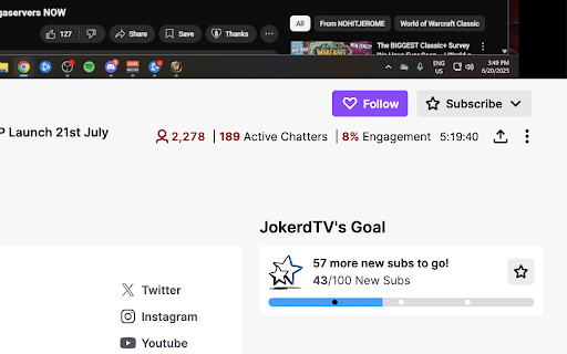 Sentinel™ – Your Silent Streaming Observer :: Sentinel™ – Your Silent Streaming Observer
“My duty is simple: observe, report, protect. I am Sentinel™.”
I scan livestreams on…