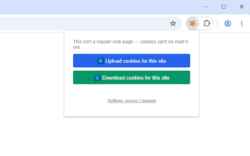 Cookie Channel Sync :: Manually sync cookies for the current site to your own server, grouped by channel.