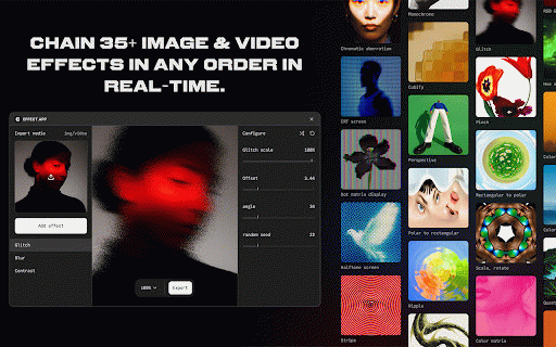 EFFECT.APP :: Edit images from any site in Effect.app with one click — 35+ effects