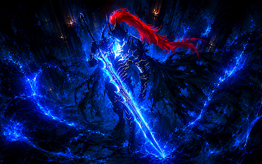 Igris Solo Leveling Dark Blue Live Wallpaper :: Transform your new tab with vibrant dark blue live wallpaper inspired by Igris from Solo Leveling. Immerse in HD visuals!
