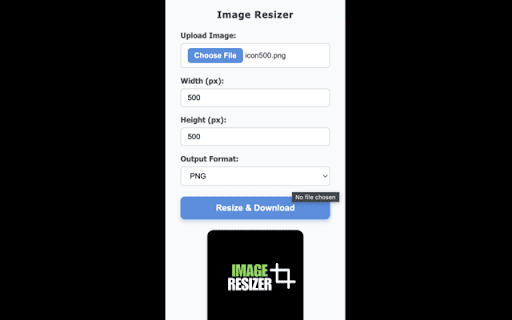Image Resizer :: Resize and convert images rapidly locally.