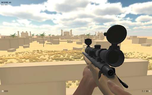 Sniper Gun Shooting 3D :: Play Sniper Gun Shooting 3D in your browser. Aim, shoot targets, and complete missions in this action shooting game.