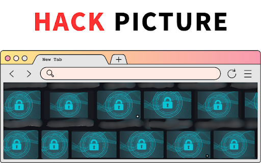 Change Hack picture :: 👾It’s like hacking a website—images on every site are replaced with cybersecurity-themed photos.
- How to stop "Change Hack…