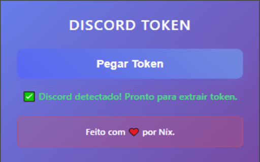 Extrator de token Discord :: Extrai tokens do Discord de forma segura