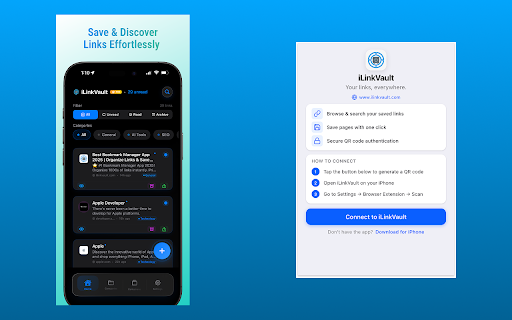 iLinkVault :: Save and browse your iLinkVault links from your browser