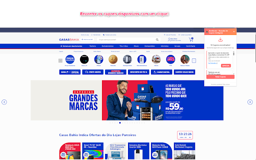 BemBarato – Buscador de Cupons Inteligente :: Encontre e aplique cupons automaticamente enquanto compra online. Economize em milhares de lojas no Brasil e no mundo.