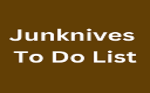 Junknives To Do List :: Junknives To Do List to add the important tasks in list for reminder.