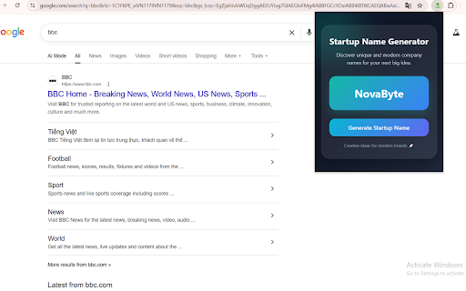 Startup Company Name Generator :: Generate modern startup company name ideas instantly.