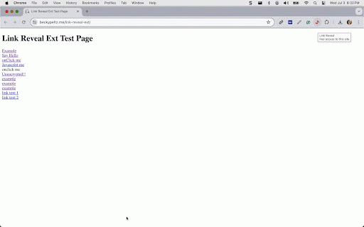 Link Reveal :: Reveal Anchor Tag URLs