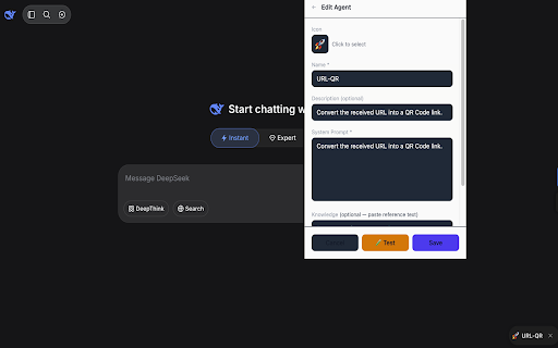 AgentsBridge :: Add custom AI agent (system prompt) support to DeepSeek and Qwen. Create reusable personas and auto-inject into every conversation.