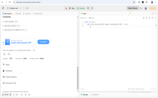 LeetCode-Canvas - Paint Tool for LeetCode :: LeetCode-Canvas is a paint tool for LeetCode where users can draw and annotate problem diagrams, making problem solving easier.