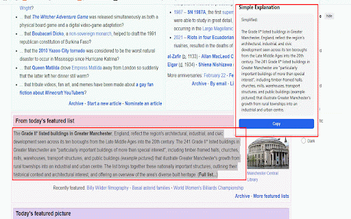 Explain This Simply :: Select any text and get a simple explanation instantly.
