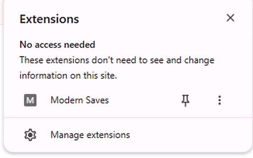 Modern Saves :: Your internet memory. Save anything from the web.