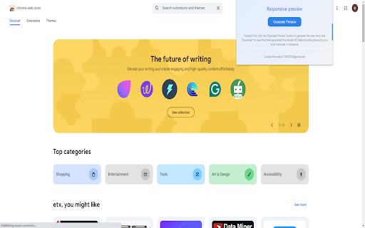 Mobile/Tablet/PC Responsive Builder :: Generate a real responsive preview screenshot of the current web page according to the size of mobile phone/tablet/PC, three-in-one…