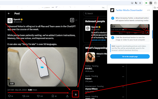 X Twitter Video and Image Batch Downloader :: Quickly download X Twitter media data; a batch downloader for quickly acquiring media information, including videos and images.