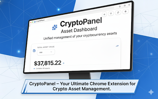 CryptoPanel :: 加密货币资产看板 - 统一管理您的 CEX 和链上资产