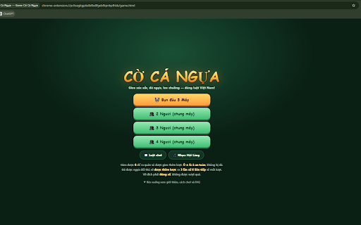 HiHi Cờ Cá Ngựa — Game Cờ Cá Ngựa :: Chơi Cờ Cá Ngựa với máy hoặc 2–4 người trên cùng thiết bị. Gieo xúc xắc, đá ngựa và đưa đủ 4 quân về đích.