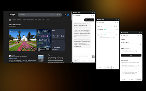 Gecko Agent :: AI-powered agentic assistant in Chrome's side panel