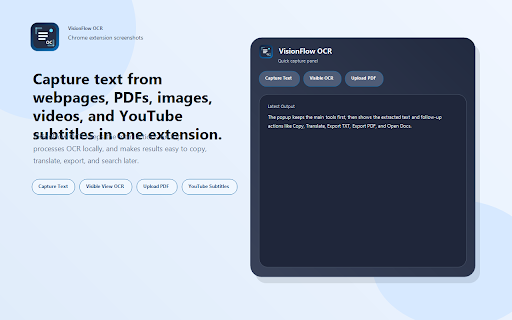 CopyShark - Free OCR Screenshot & Image to Text Software :: Fast local OCR for screenshots, images, videos, PDFs, and webpages with smart cleanup, history, and translation actions.