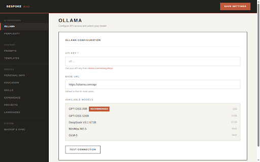 Bespoke :: Tailor your CV to every job